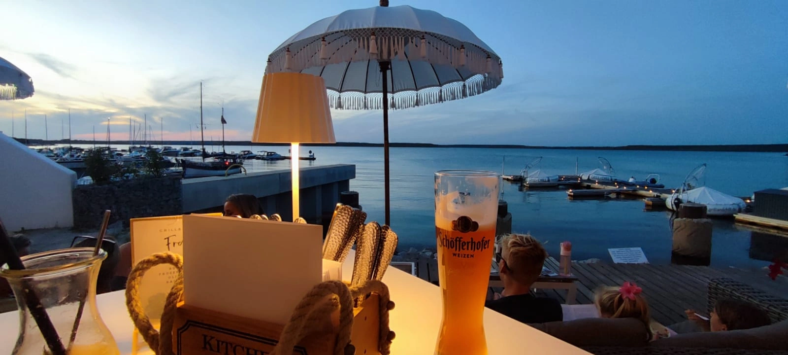 Abend am Geierswalder See