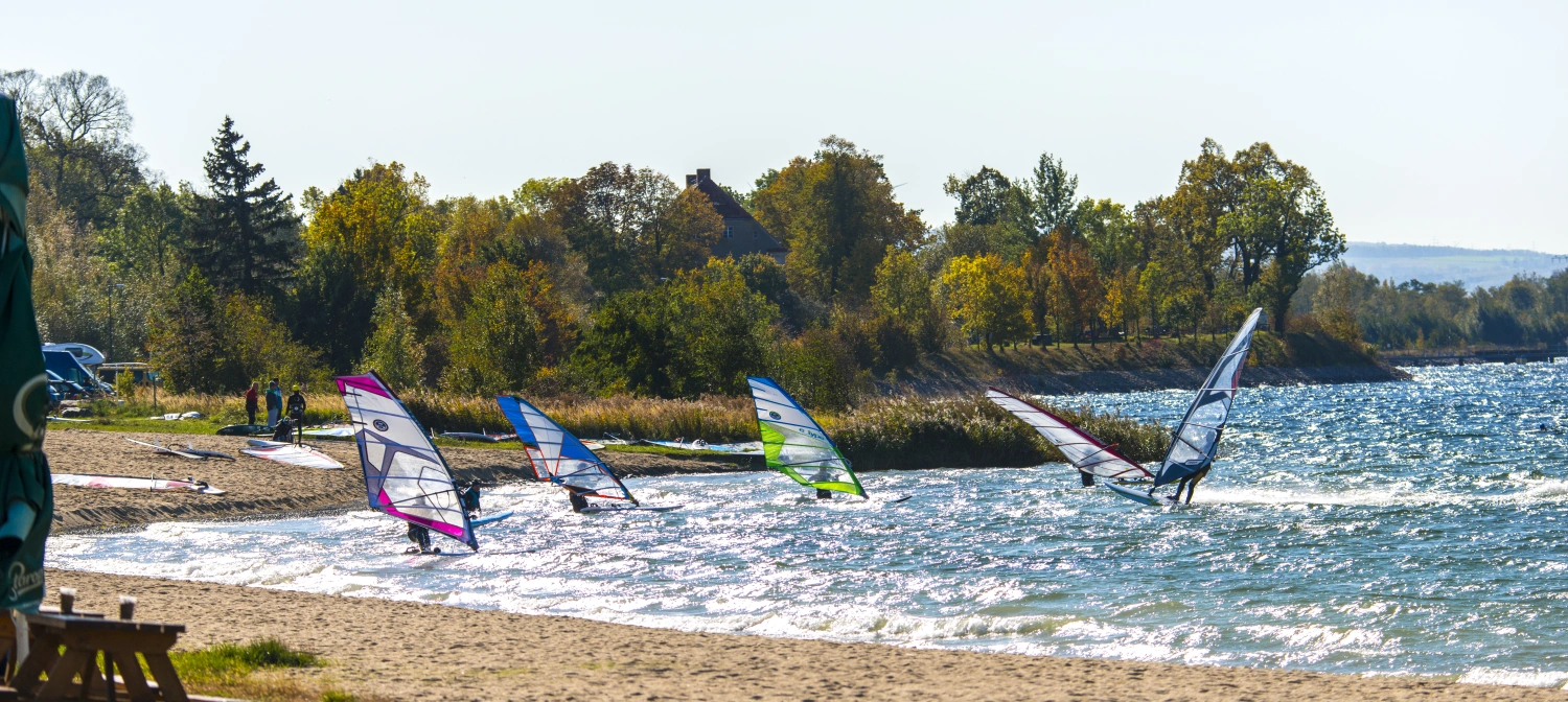 Steve mit einem Vulcan am Bärwalder See (Klitten).